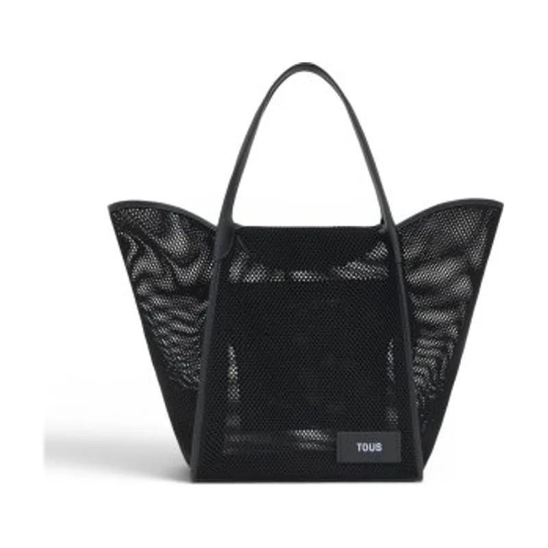 Tous Bolso Capazo grande natural Tulip Mesh 2002438451