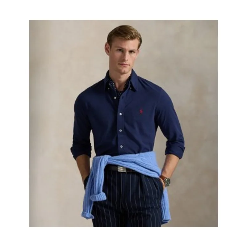Polo Ralph Lauren Camisa de piqué ultraligera 710654408081