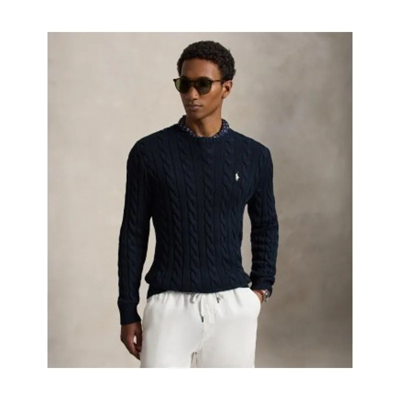 Polo Ralph Lauren Jersey de algodón en punto de ochos 710775885555