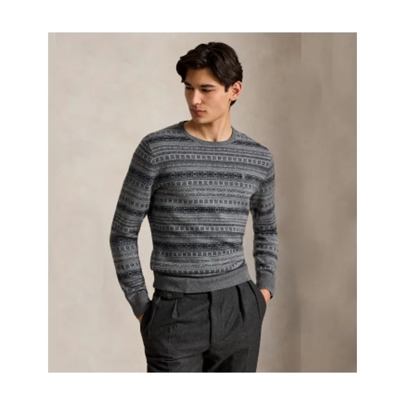 Jersey Fair Isle de lana lavable 710B23899001
