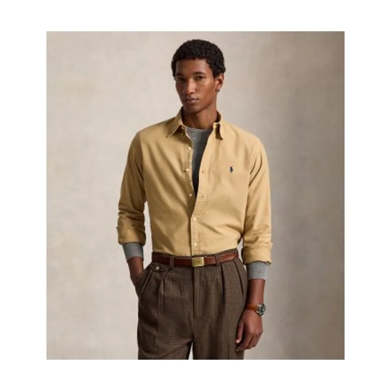 Polo Ralph Lauren Camisa oxford teñida Custom Fit 710805564525
