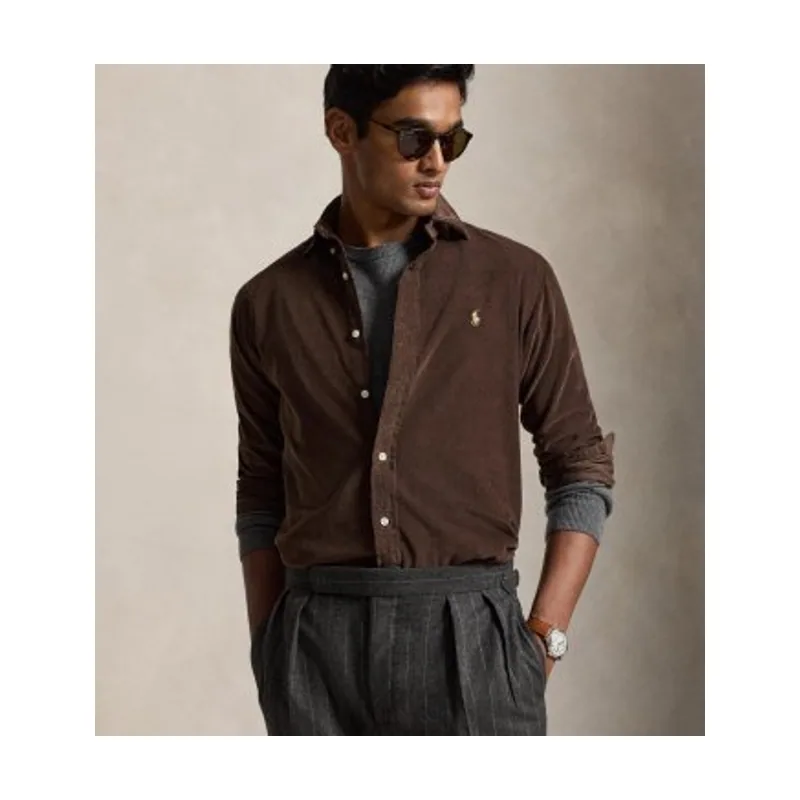 Polo Ralph Lauren Camisa de pana Custom Fit 710853123503