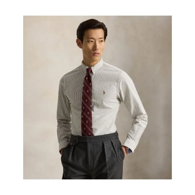 Polo Ralph Lauren Camisa oxford de rayas Custom Fit 710953704503
