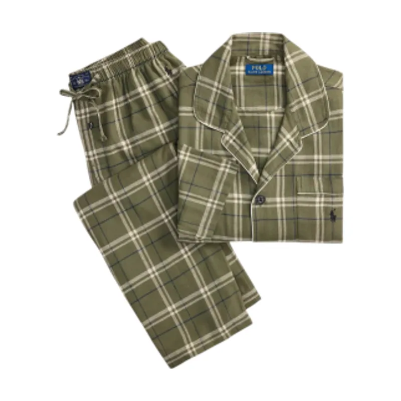 Polo Ralph Lauren Pijama de franela a cuadros 714754038500