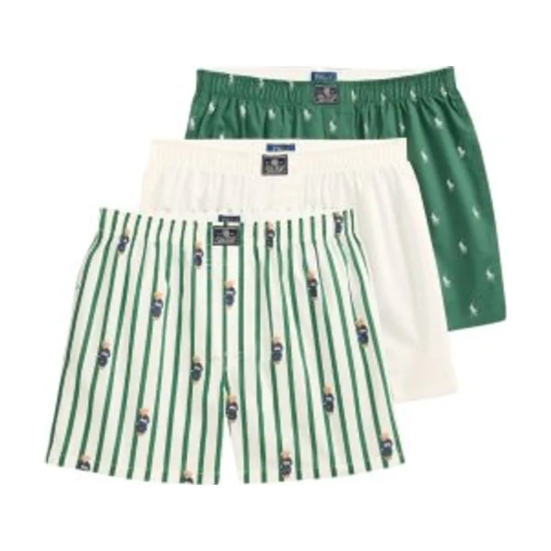 Polo Ralph Lauren Set de 3 bóxers de algodón 714830273051