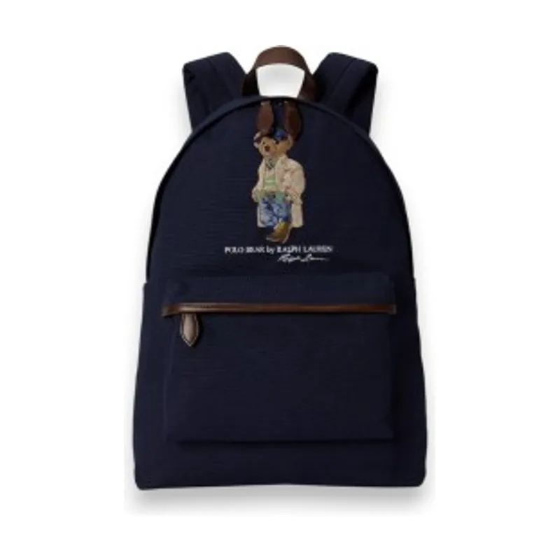 Polo Ralph Lauren Mochila de loneta con Polo Bear 405P16217001