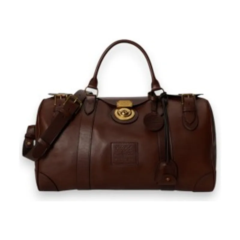 Polo Ralph Lauren Bolso duffel Heritage Lock de piel 405P16232001
