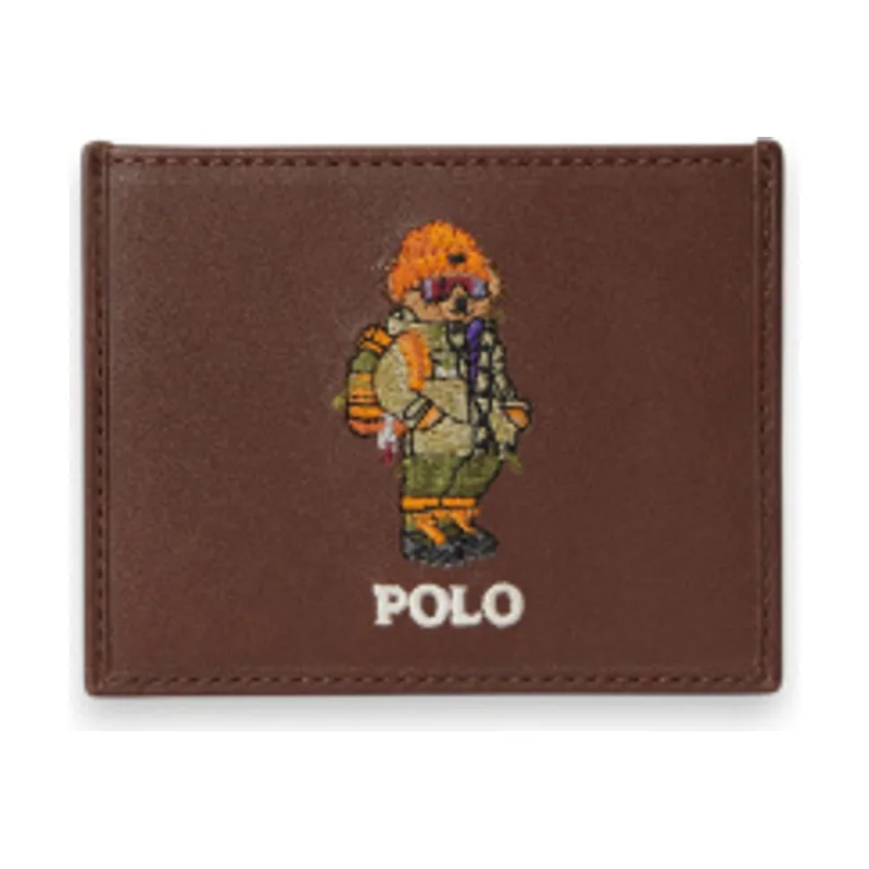 Polo Ralph Lauren Tarjetero de Piel Polo Bear 405P16242001