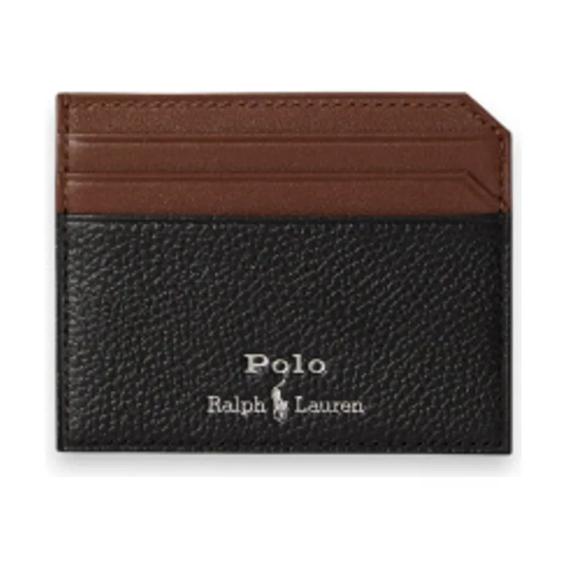 Polo Ralph Lauren Tarjetero de piel de dos tonos 405P16324002
