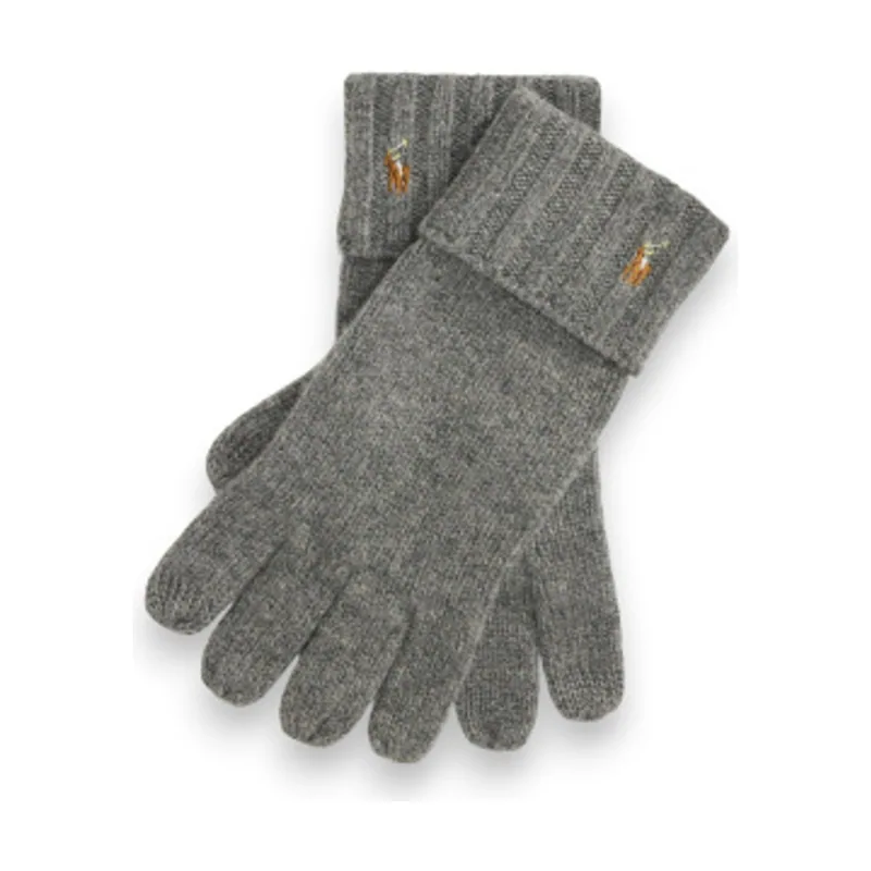 Polo Ralph Lauren Guantes de piel para pantalla táctil 449800759001