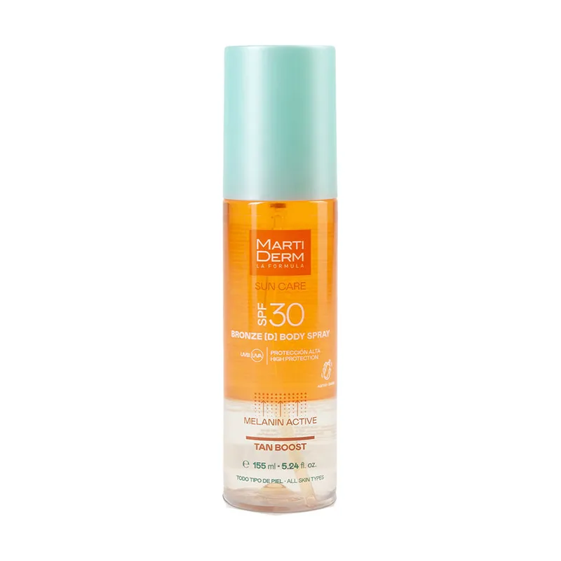 Martiderm SUN CARE BRONZE D body mist prolongador del bronceado SPF30