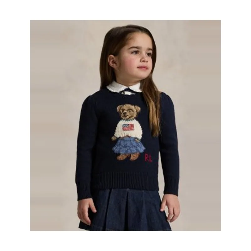 Polo Ralph Lauren Jersey de algodón con Polo Bear 312702268001