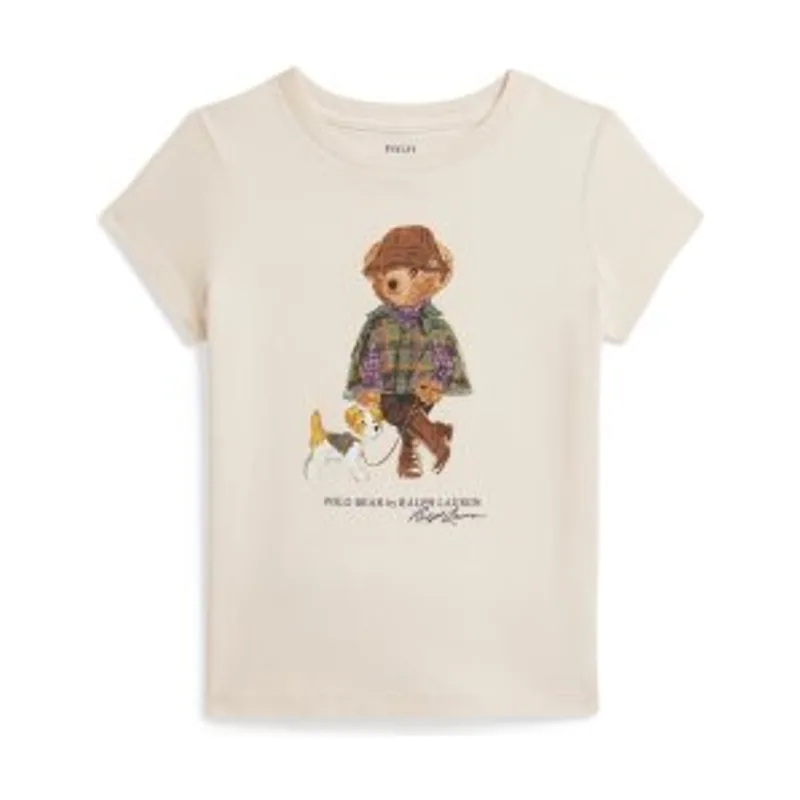 Polo Ralph Lauren Camiseta de punto de algodón Polo Bear 312B26296001