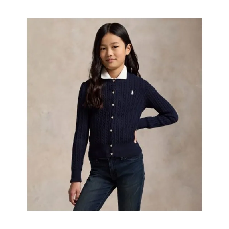 Polo Ralph Lauren Cárdigan de algodón en punto de ochos 313543047011