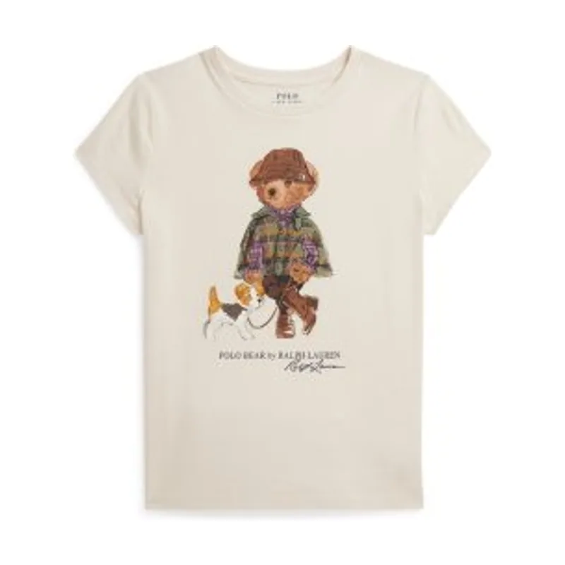 Polo Ralph Lauren Camiseta de algodón con Polo Bear 313B26296001