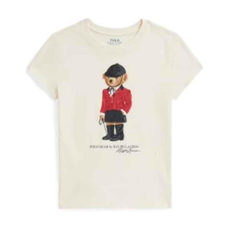 Polo Ralph Lauren Camiseta de algodón con Polo Bear 313B28481001