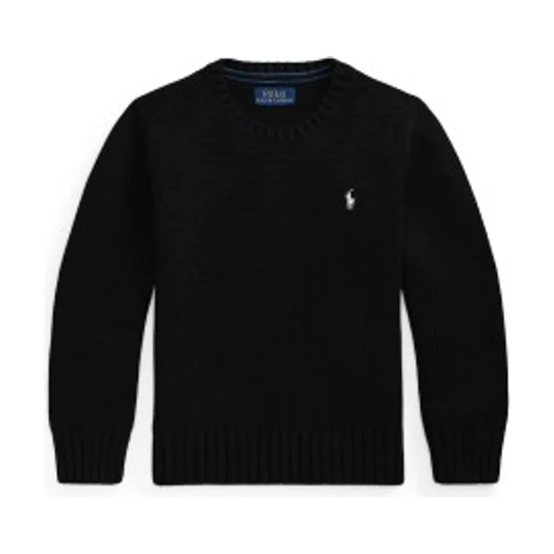 Jersey de algodón con cuello redondo 322970429503