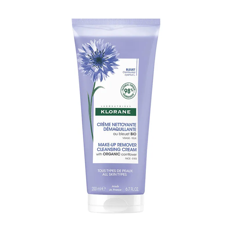 Klorane AL ACIANO BIO crema limpiadora 200 ml