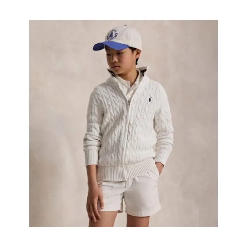 Jersey de algodón en punto de ochos 323A95566002