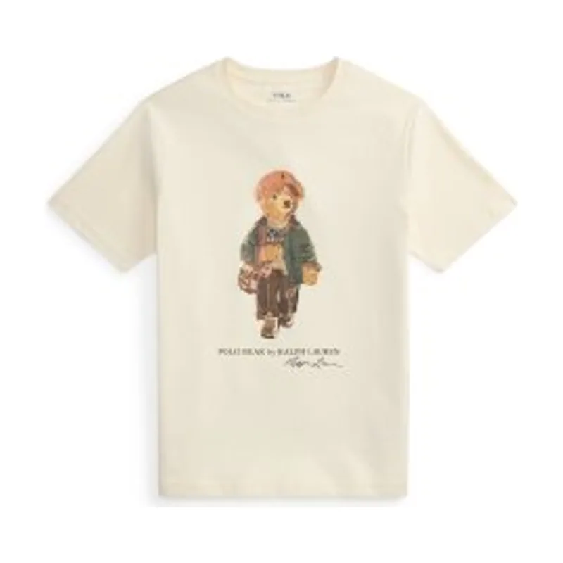 Polo Ralph Lauren Camiseta de algodón con Polo Bear 323B27298002
