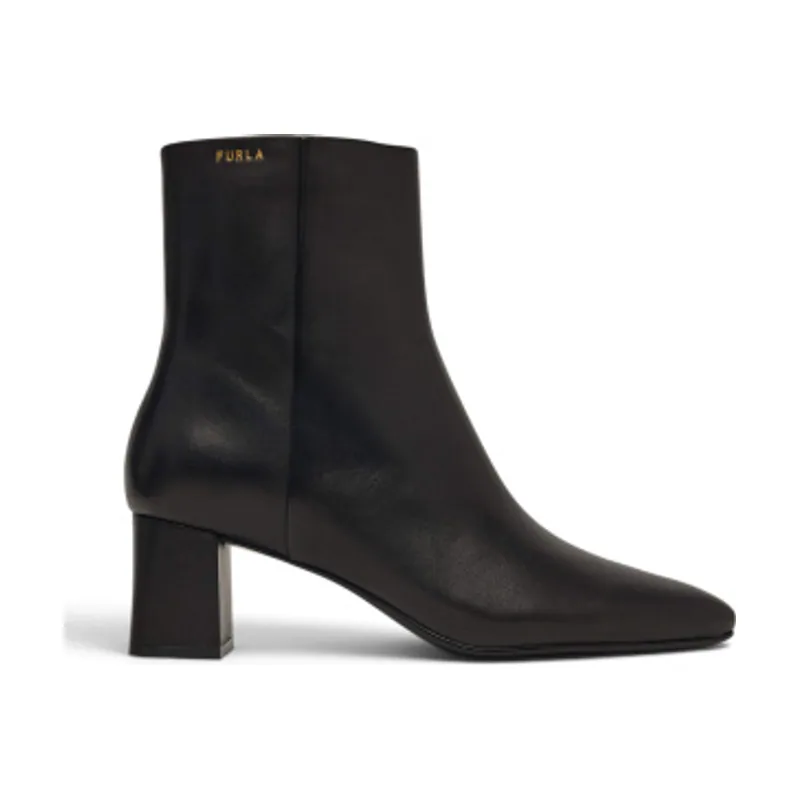 Furla Botines de Piel Solid Tronchetto YM37FSD-X30000
