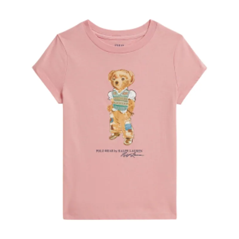 Polo Ralph Lauren Camiseta de punto jersey con Polo Bear 312B20033001