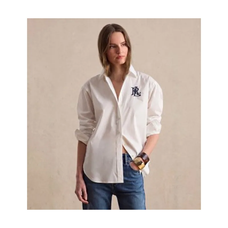 Lauren Ralph Lauren Camisa de algodón elástico Relaxed Fit 200932538001