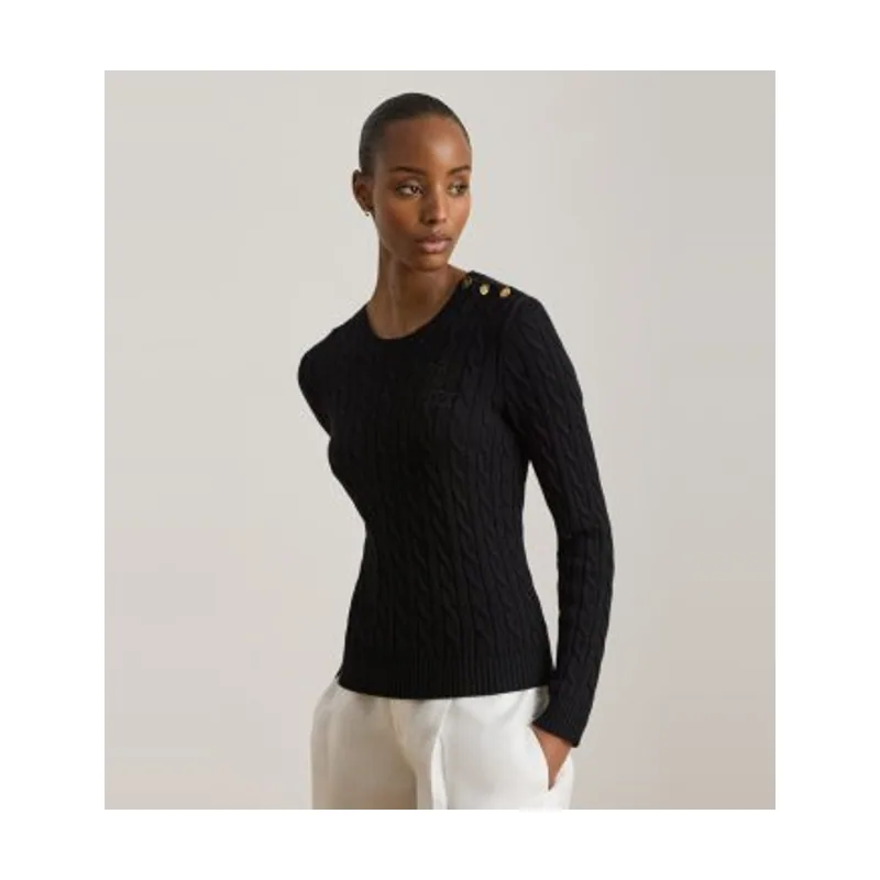 Lauren Ralph Lauren Jersey en punto de ochos con botones 200P14039001