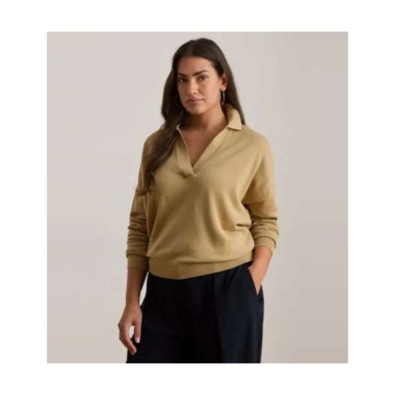 Lauren Ralph Lauren Jersey tipo polo de algodón y modal 200P14056004