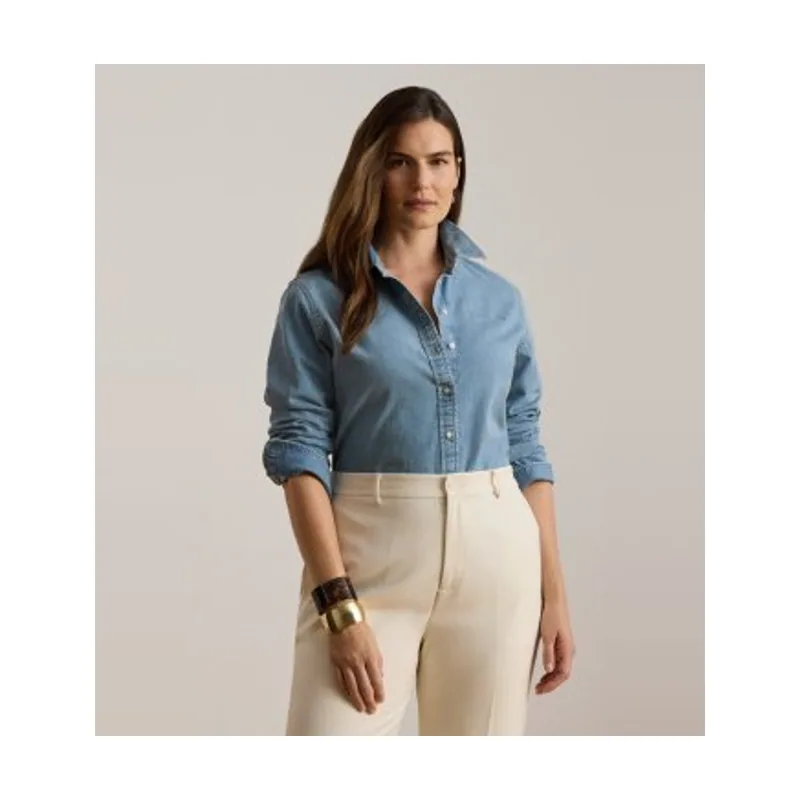 Lauren Ralph Lauren Camisa de denim Classic Fit 200P14149001