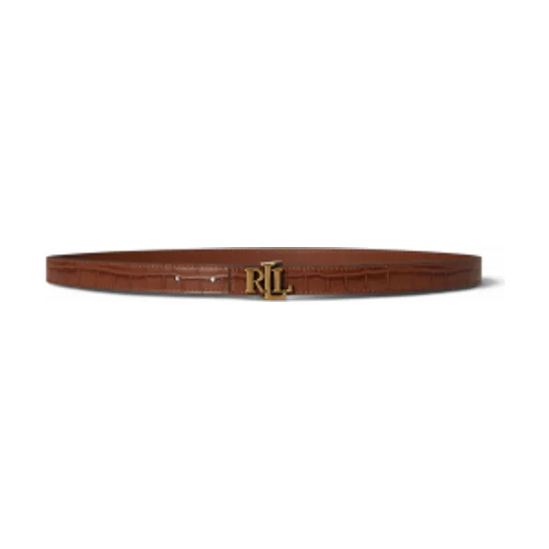 Lauren Ralph Lauren Cinturón de piel con hebilla LRL 412P15764002