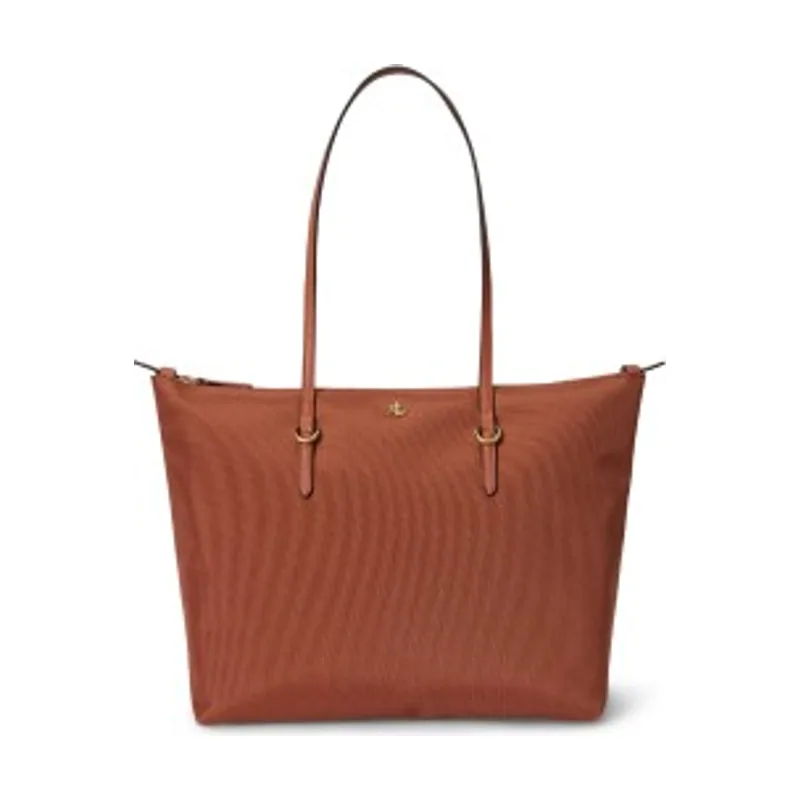Lauren Ralph Lauren Bolso tote Keaton mediano de nailon 431916737051