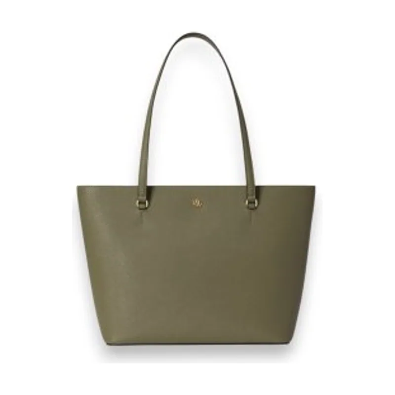 Lauren Ralph Lauren Bolso tote Karly mediano de piel cruzada 431924351032