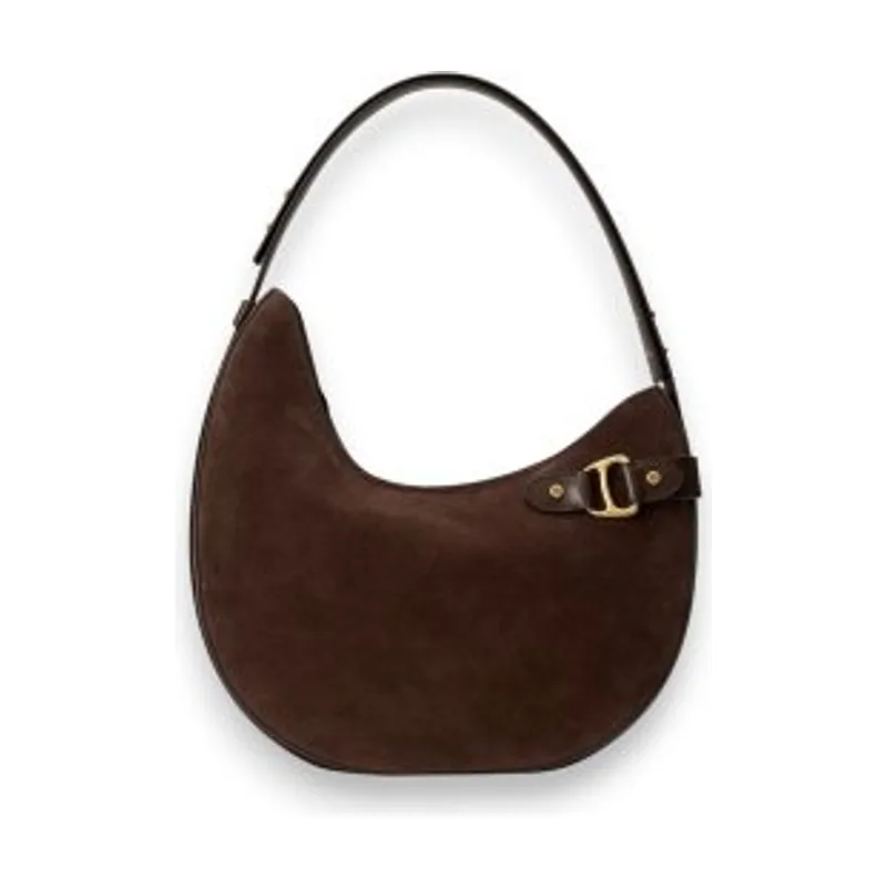 Lauren Ralph Lauren Bolso de hombro Tasha grande de ante 431980157009
