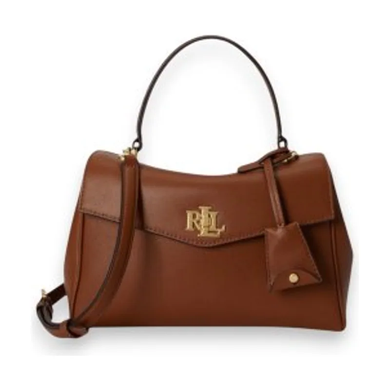 Lauren Ralph Lauren Bolso satchel Farrah pequeño de napa 431P15611001