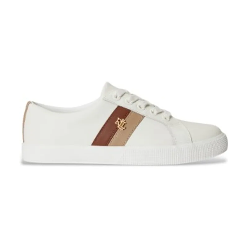 Lauren Ralph Lauren Zapatillas Janson II de piel 802925365012