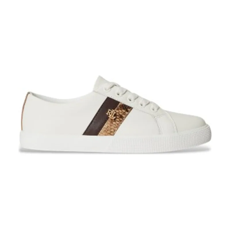 Deportiva Janson II de piel con ribete 802P15843001