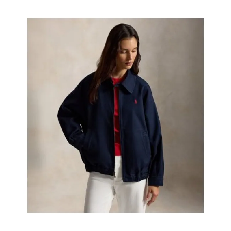 Polo Ralph Lauren Cortavientos de algodón oversize 211A96311002