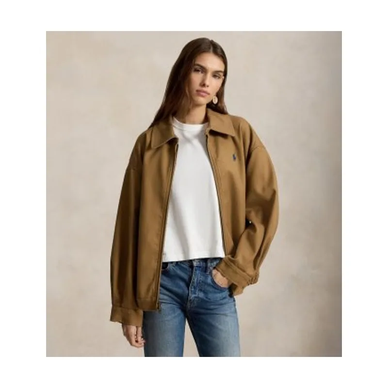 Polo Ralph Lauren Cortavientos de algodón oversize 211A96311003