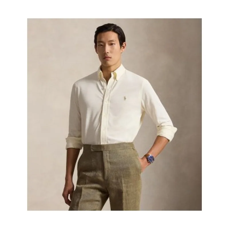 Polo Ralph Lauren Camisa de piqué ultraligera 710654408146
