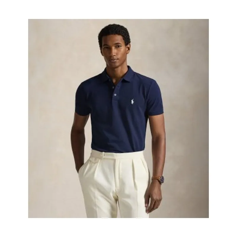 Polo Ralph Lauren Polo de piqué elástico Custom Slim Fit 710941439038