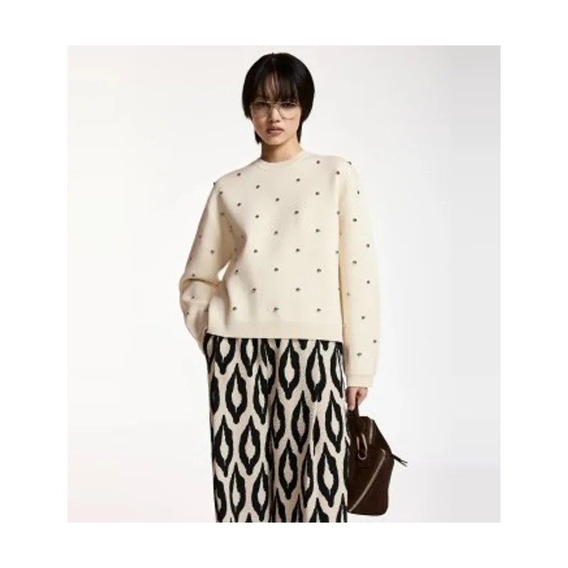 Essentiel Antwerp Sudadera con tachuelas KLOU