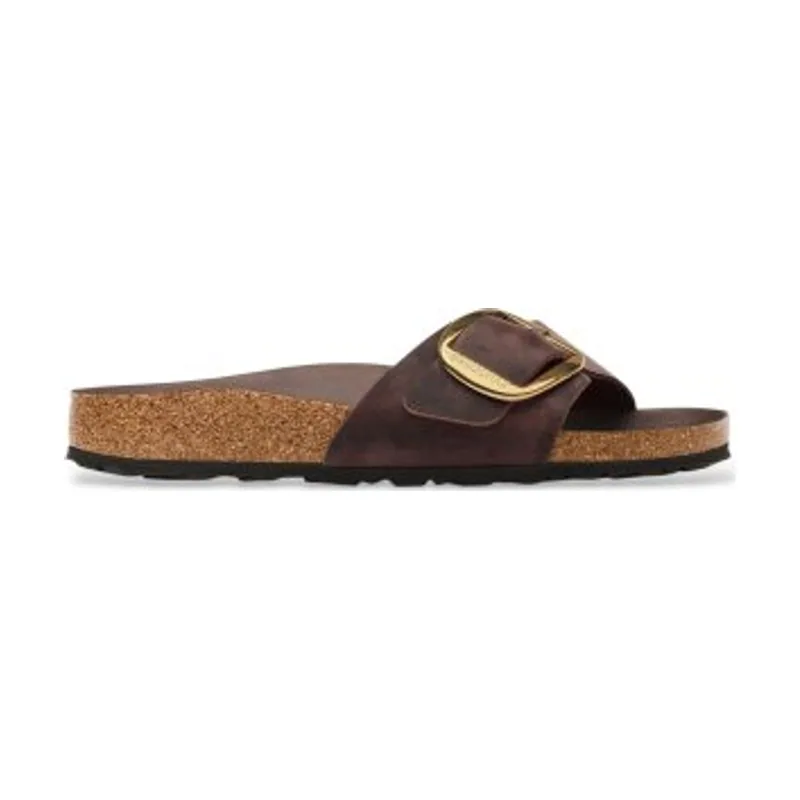 Birkenstock Sandalias de Piel Madrid Big Buckle (Ajuste Estrecho) 1032914