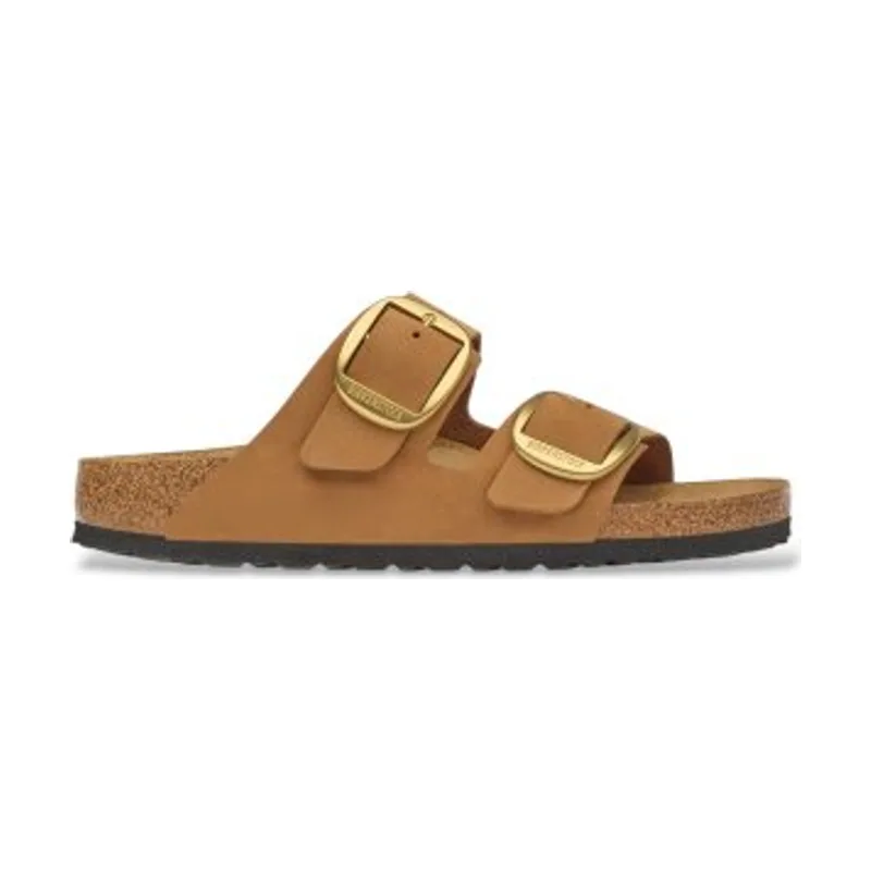 Birkenstock Sandalias de Piel Arizona Big Buckle Nubuck (Ajuste Estrecho) 1032989