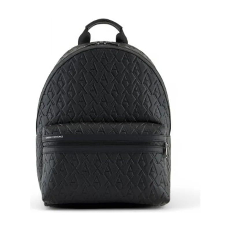 A|X Armani Exchange Mochila con logotipo de tejido técnico liso Liam XM000237AF12133UC001
