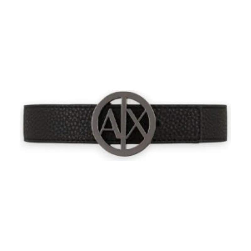 A|X Armani Exchange Cinturón con logo 9411180A87742520