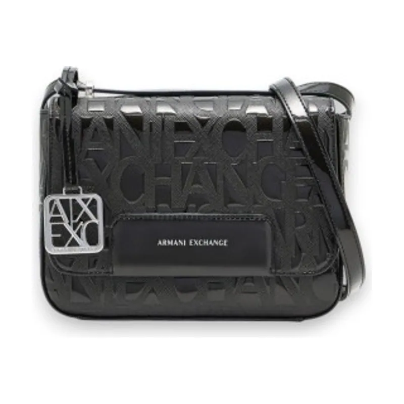 A|X Armani Exchange Bolso de hombro con logo estampado XW001577AF17290UC001