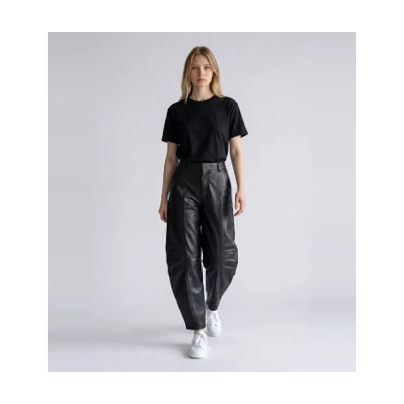 Rotate Pantalón de cuero cargo Cassandria 116170100