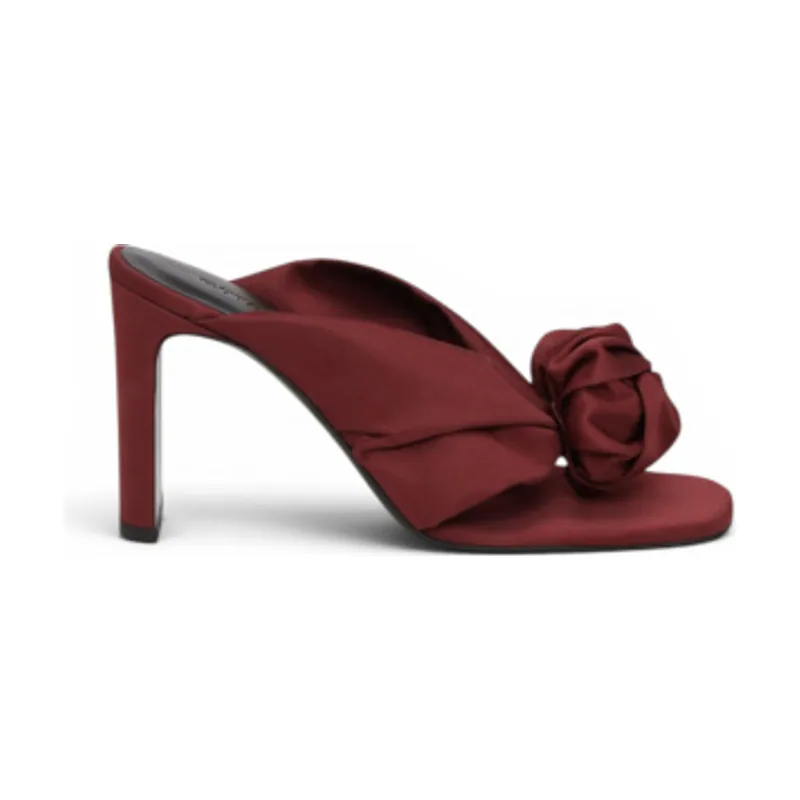 Rotate Sandalias Tongue Satin 1167652691