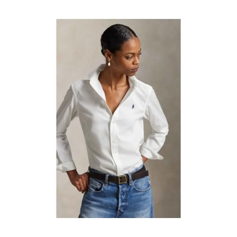 Polo Ralph Lauren Camisa de algodón Slim Fit 211891376001